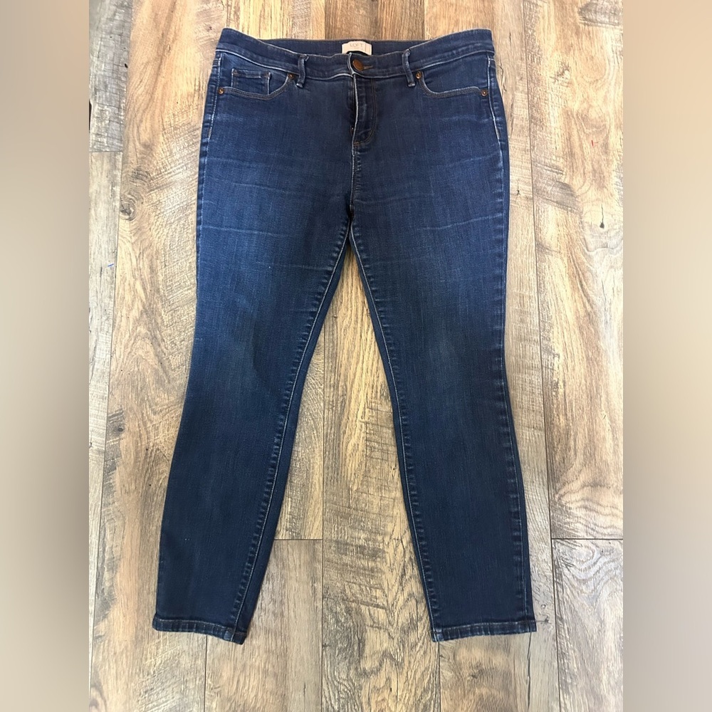 LOFT Classic Blue Denim Pants